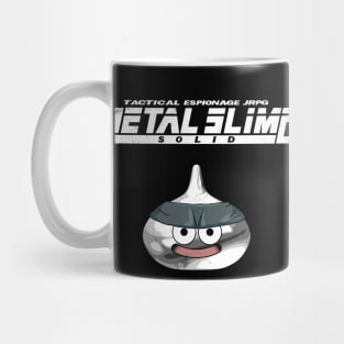 Metal Slime Solid - White Mug